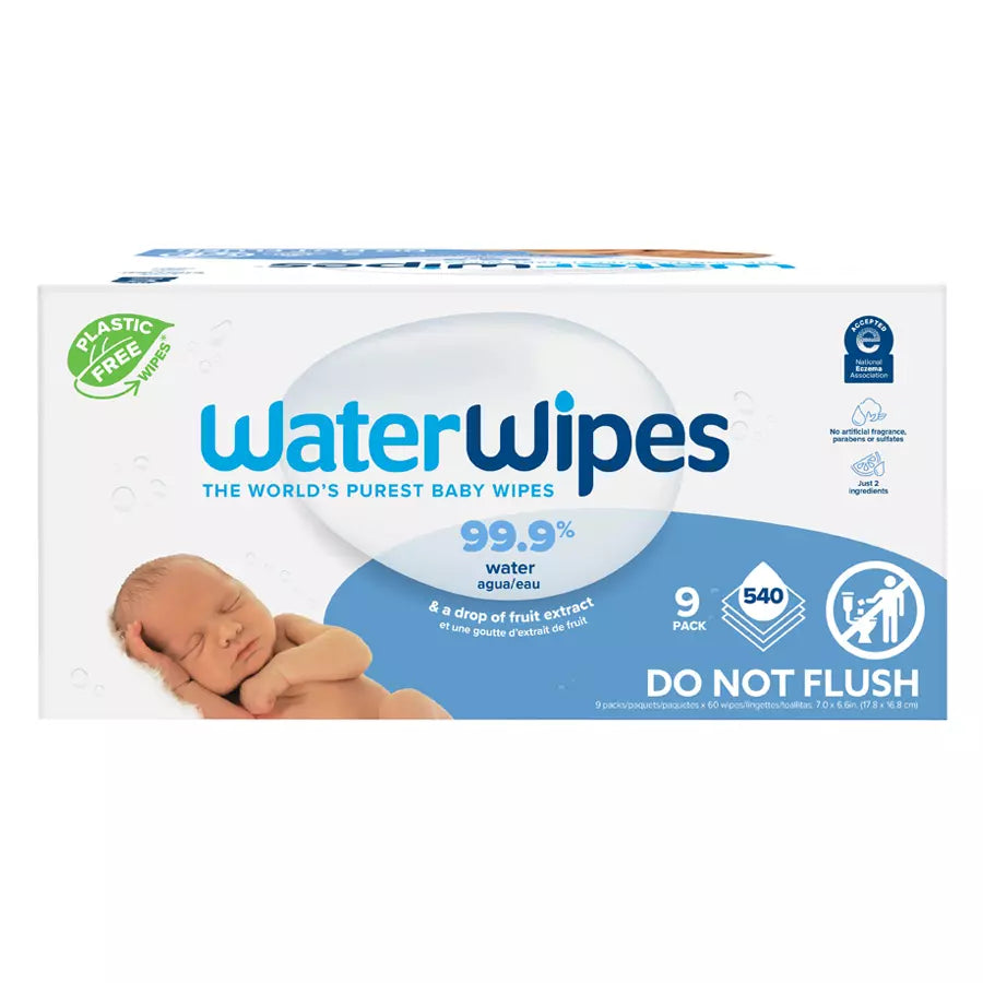 WaterWipes Baby Wipes 9pk - 540ct Shopify Presell