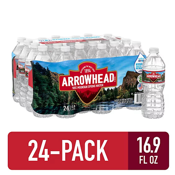 Arrowhead Spring Water 16.9oz x 24 Shopify Presell