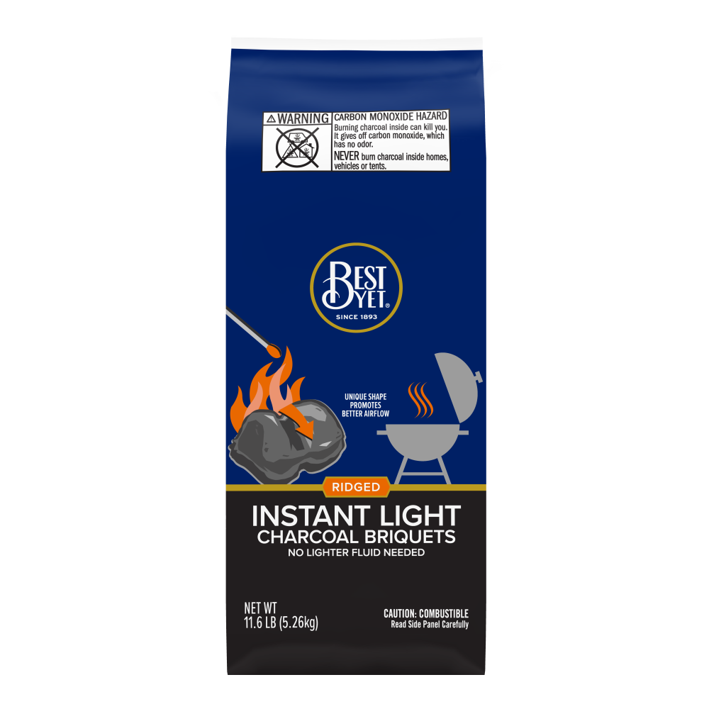 Best Yet Charcoal Briquettes Instant Light 11.60lb Shopify Presell