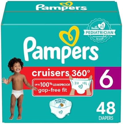 Pampers Cruisers Size 6 - 48 ct Shopify Presell