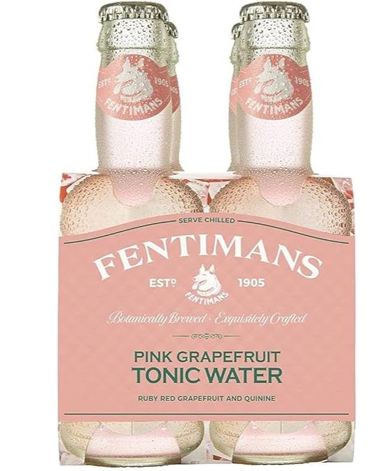 Fentimans Pink Grapefruit Tonic Water 4 x 6.76oz Presell