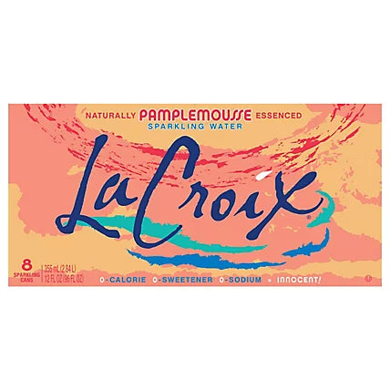 La Croix Sparkling Grapefruit 8 x 12oz Shopify Presell