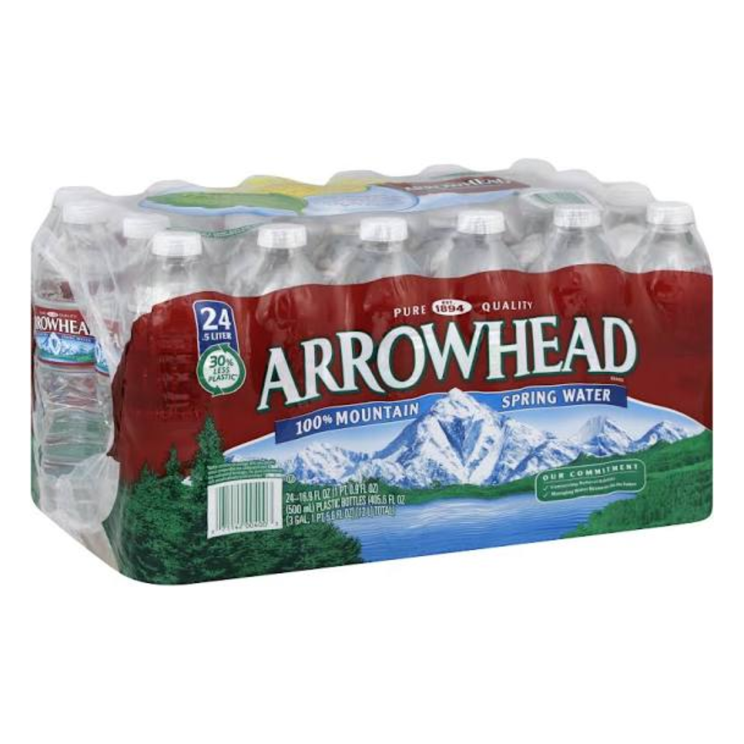 Arrowhead Spring Water 24 x 16.9 oz