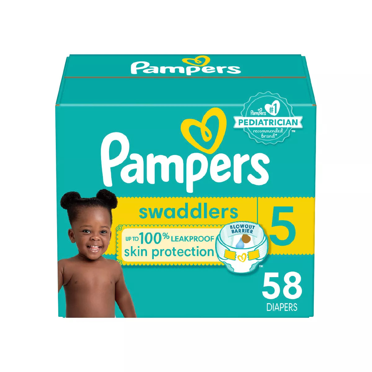 Pampers Swaddlers Size 5 - 58ct Shopify Presell