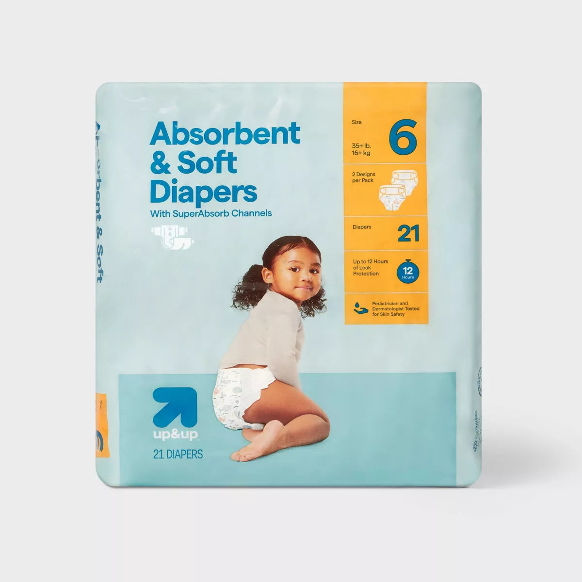 Up & Up diapers Size 6 - 21ct