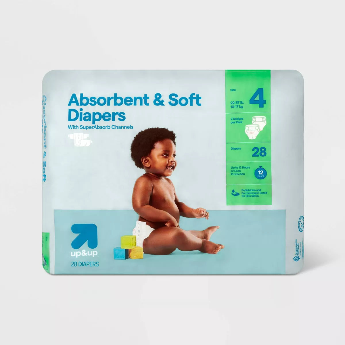 Up & Up Diapers Size 4 - 28ct Shopify Presell