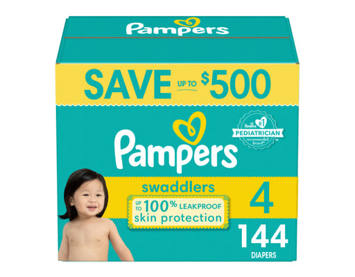 Pampers Swaddlers Size 4 - 144ct Shopify Presell