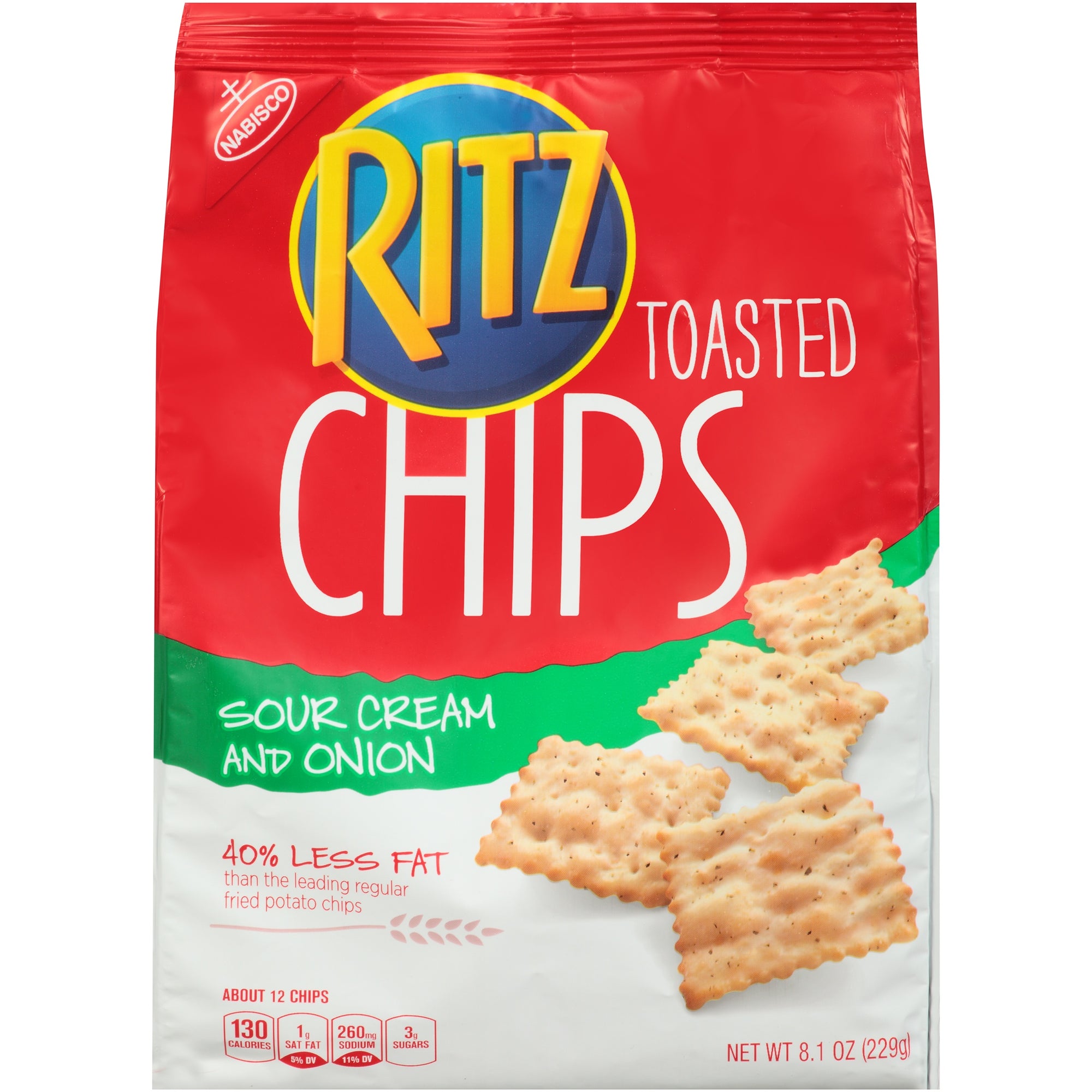 Nabisco Ritz Chips Sour Cream & Onion