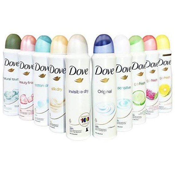 Dove Women's Spray Antiperspirant 150ml