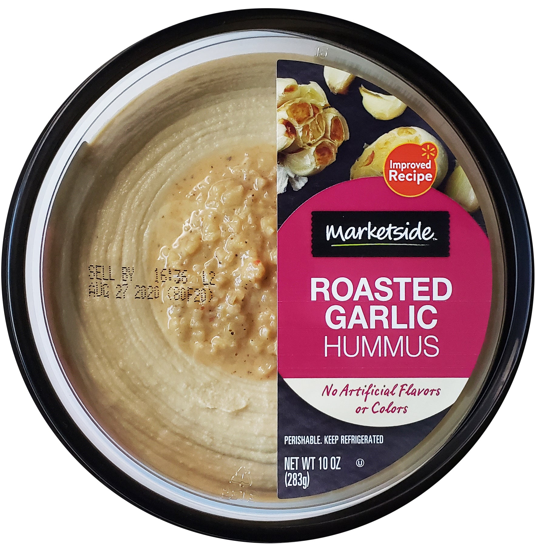 Marketside Roasted Garlic Hummus 10oz