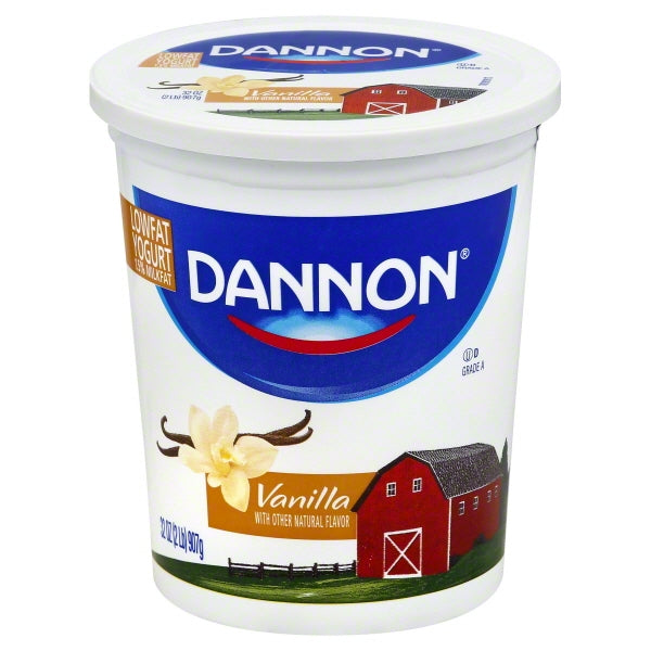 Dannon Vanilla Yogurt 32oz