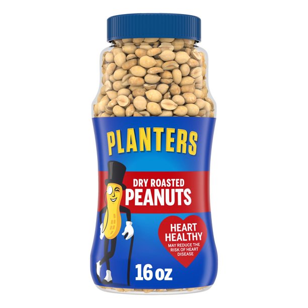 Planters Dry Roasted Peanuts 16oz