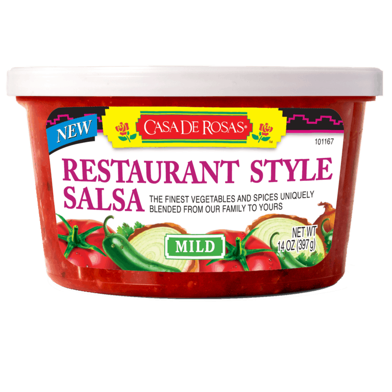 Casa De Rosas Restaurant Style Salsa 14oz