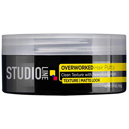 L'Oreal Studio Line Overworked Hair Putty Texture Hair Styling Cream 1.7oz