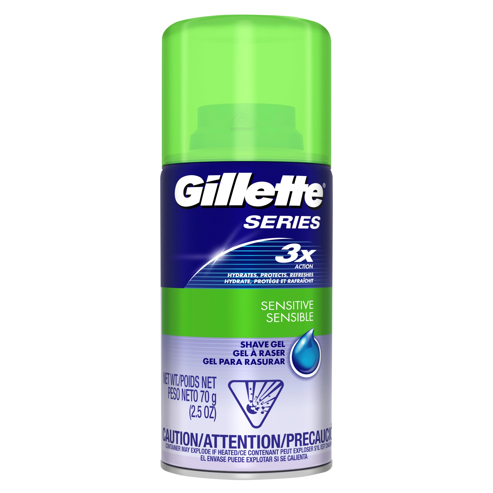 Gillette Men's Sensitive Shaving Gel