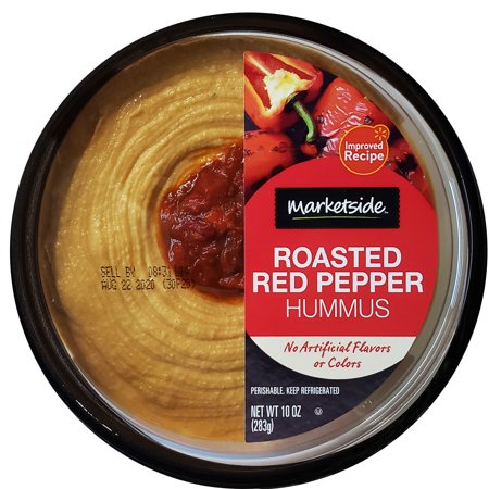 Marketside Roasted Red Pepper Hummus 10oz