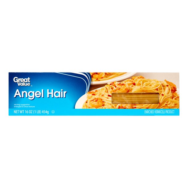 Great Value Angel Hair Pasta 16oz