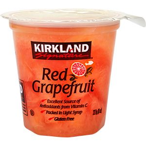 Kirkland Signature Red Grapefruit Cups 8oz