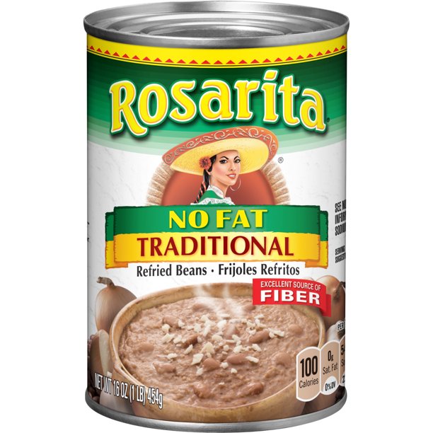 Rosarita Fat Free Refried Beans 16oz