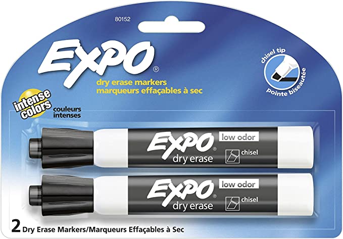 Expo Dry Erase Markers Chisel Tip