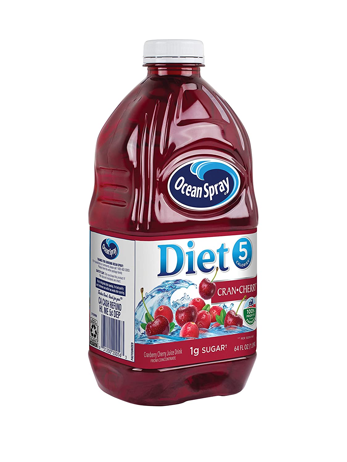 Ocean Spray Diet 5 Cranberry Juice 64oz