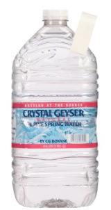 Crystal Geyser Spring Water 1gal CRV incl