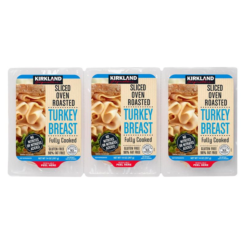 Kirkland Sliced Oven Roasted Turkey Breast 14oz