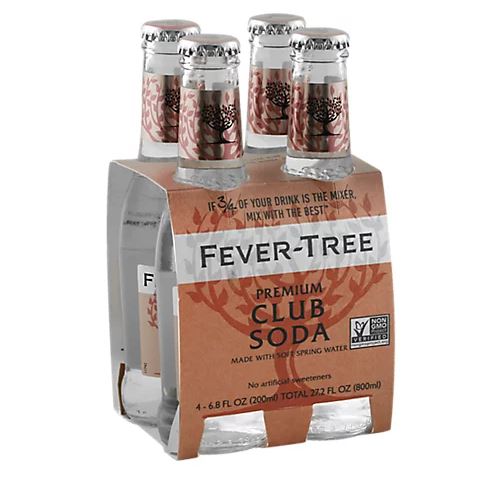 Fever Tree Sparkling Pink Grapefruit 4ct 6.8oz