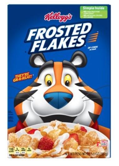 Kellogg's Frosted Flakes Cereal 13.5oz