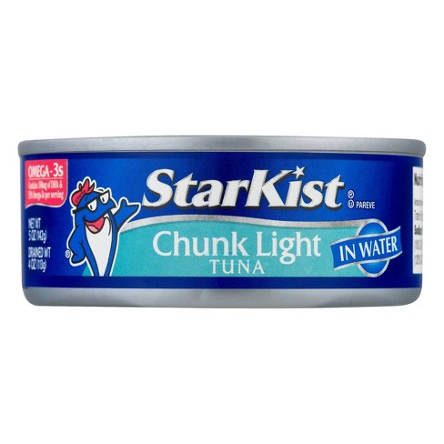 Starkist Chuck Light Tuna In Water 5oz