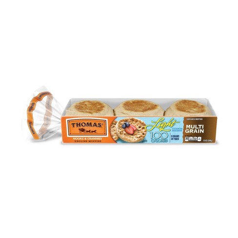 Thomas Light Multi-grain English Muffins 6ct