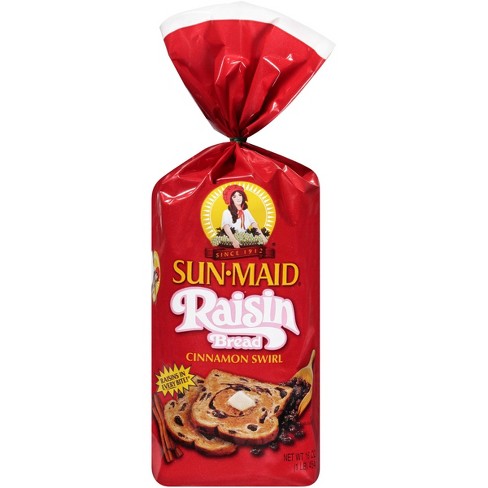 Sun Maid Raisin Cinnamon Swirl Bread 16oz