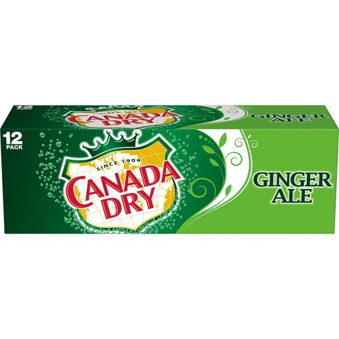 Canada Dry Ginger Ale 12fl oz CRV incl