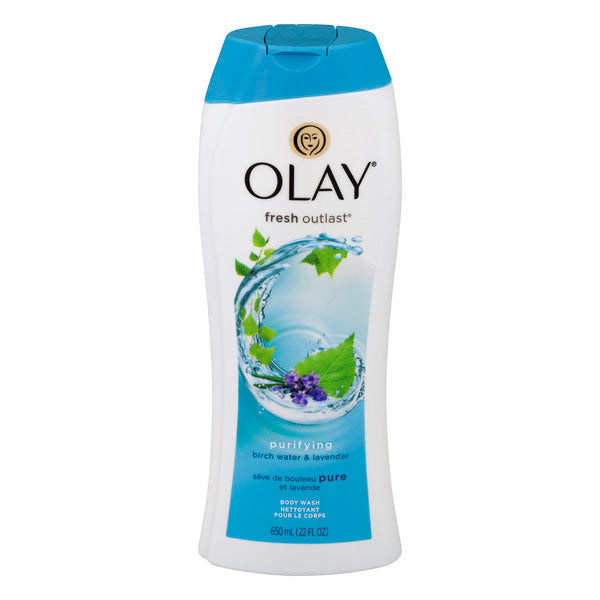 Olay Fresh Outlast Birch Water & Lavender Body Wash