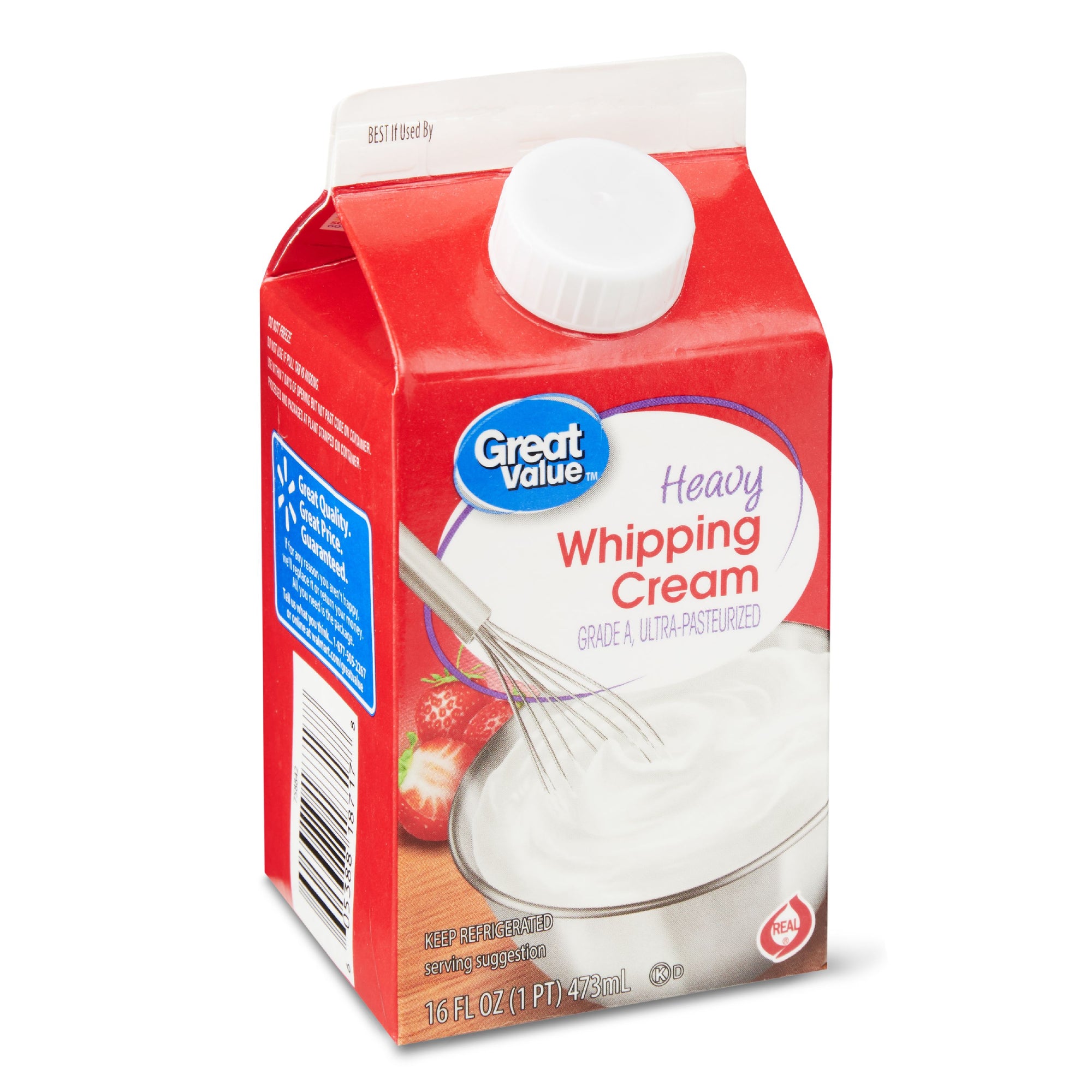 Great Value Heavy Whipping Cream