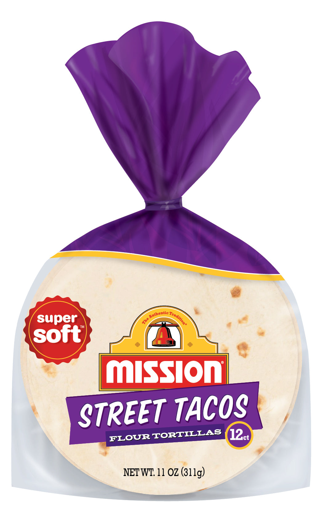 Mission Street Taco Flour Tortilla Shells 12ct