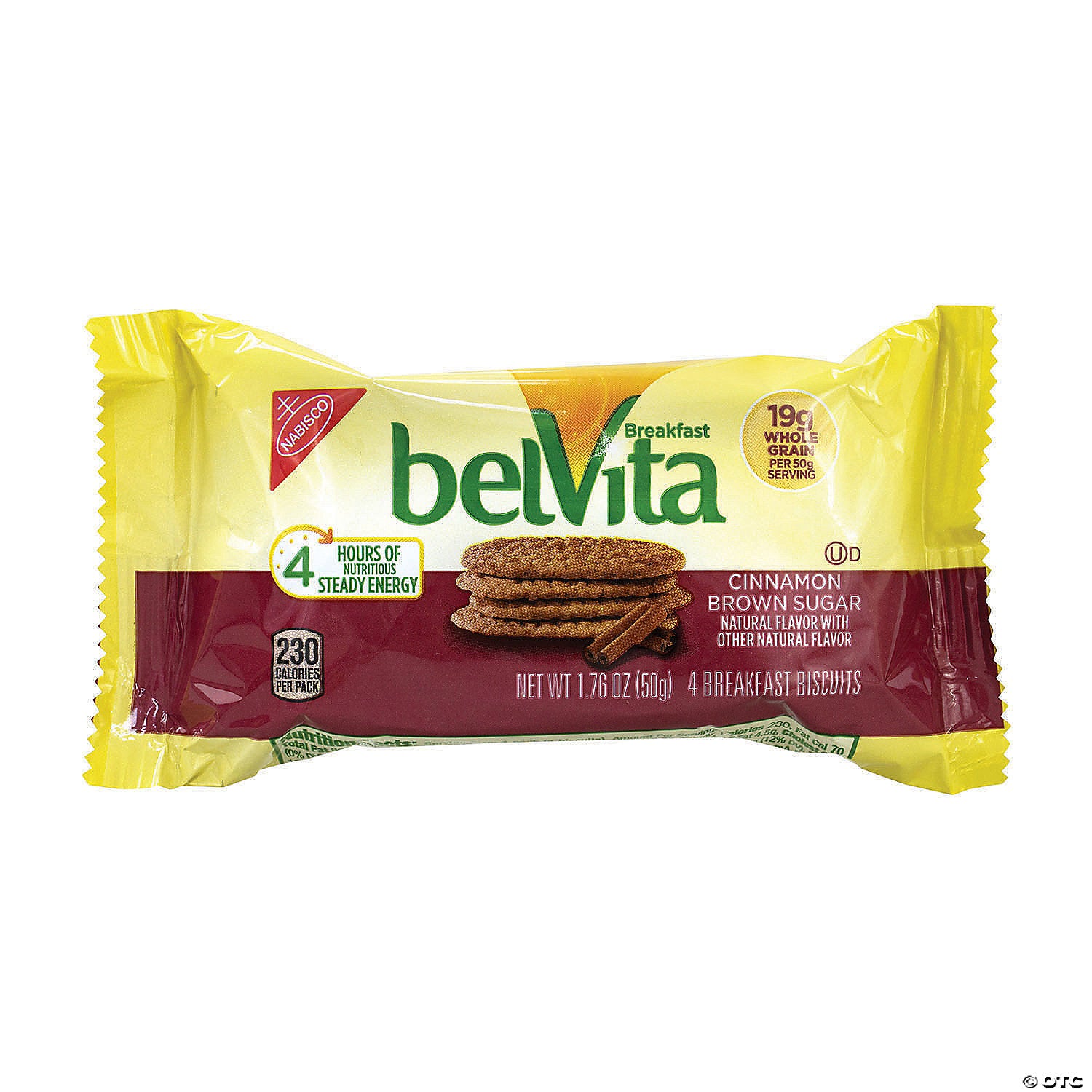 Belvita Cinnamon Brown Sugar Breakfast Biscuits 1.76oz x 5