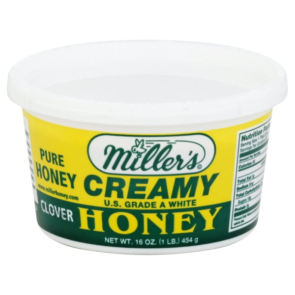 Millers Creamed Honey 16oz