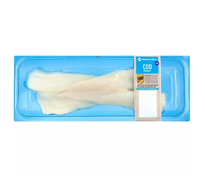 Member's Mark Cod Fillet USA Wild Caught $12.99/ lb