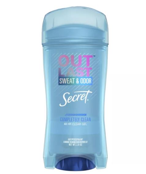 Secret Women's Outlast Gel Completely Clean Antiperspirant 2.6oz