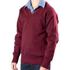 Acrylic Burgandy Pullover