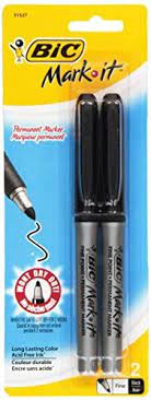 Bic Permanent Marker Fine Point