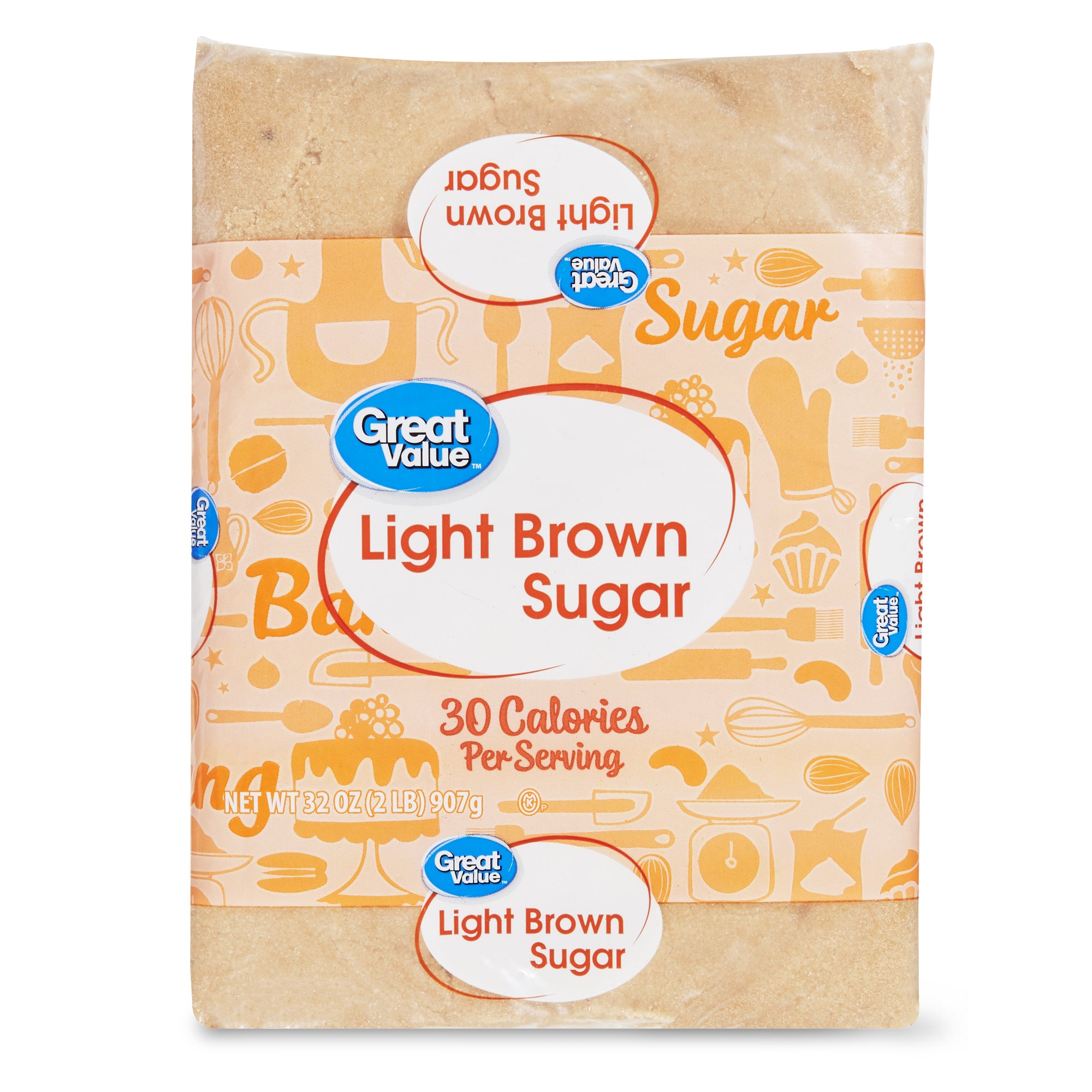 Great Value Light Brown Sugar 32oz