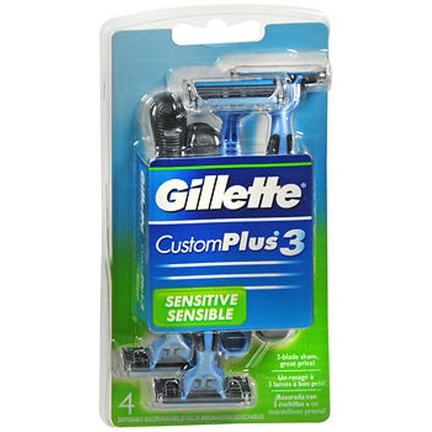 Gillette Men's Plus3 Razors