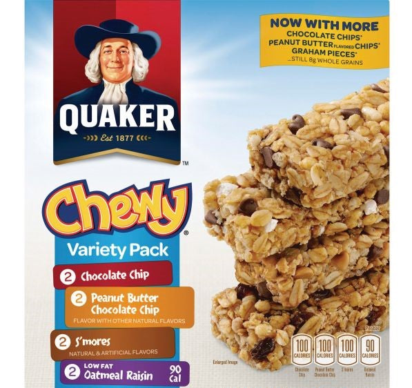 Quaker Chewy Granola Bar Variety 15ct