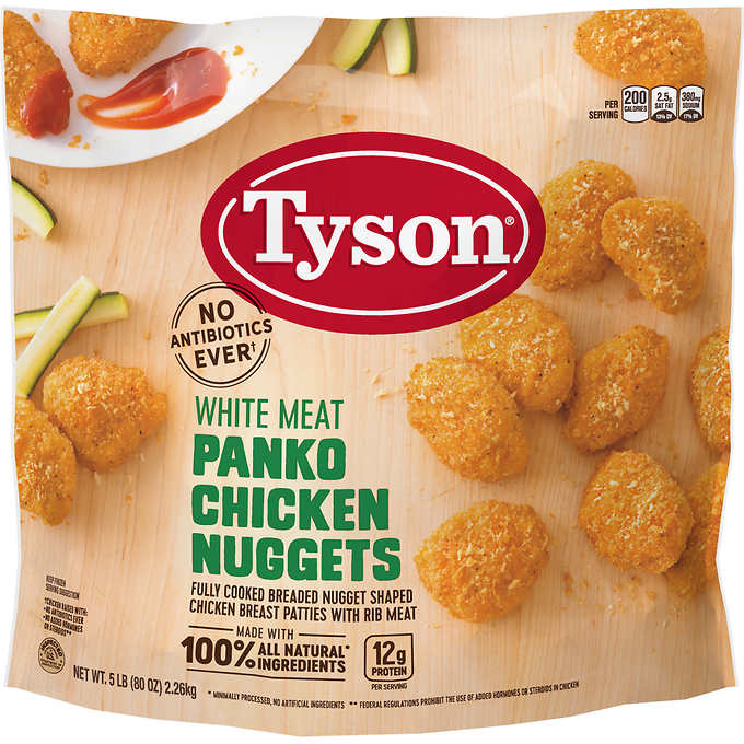 Tyson Panko Chicken Nuggets 5lb