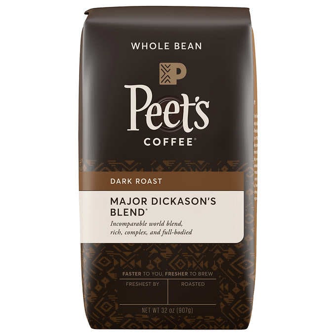 Peet's Major Dickason's Blend Whole Bean Coffee 2lb