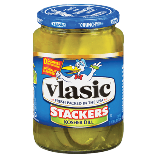 Vlasic Stackers Kosher Dill Pickles 24oz