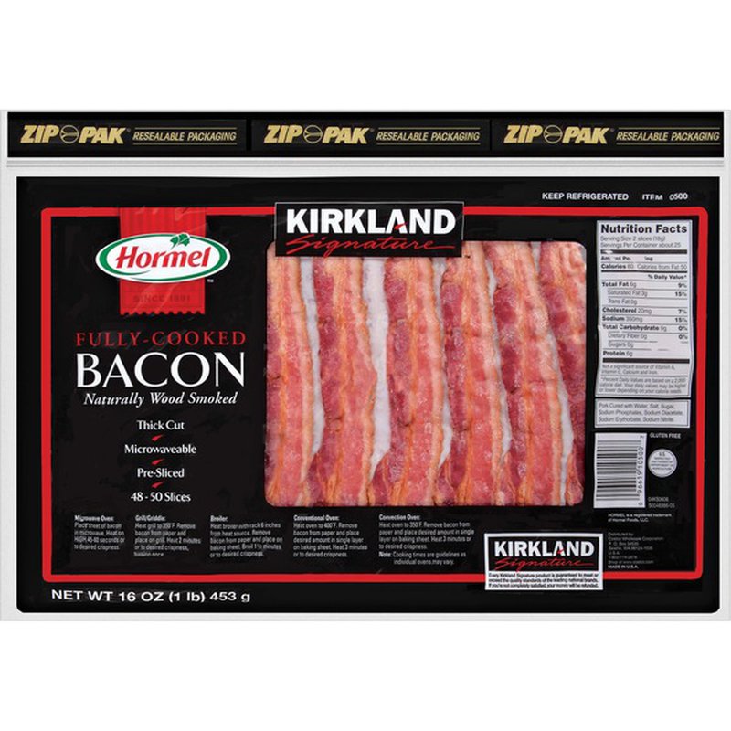 Kirkland Cooked Bacon