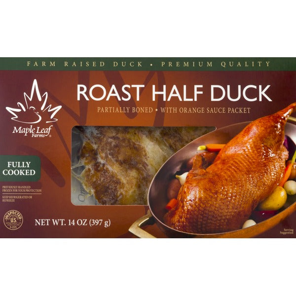 Maple Leaf Roast Half Duck 14 oz